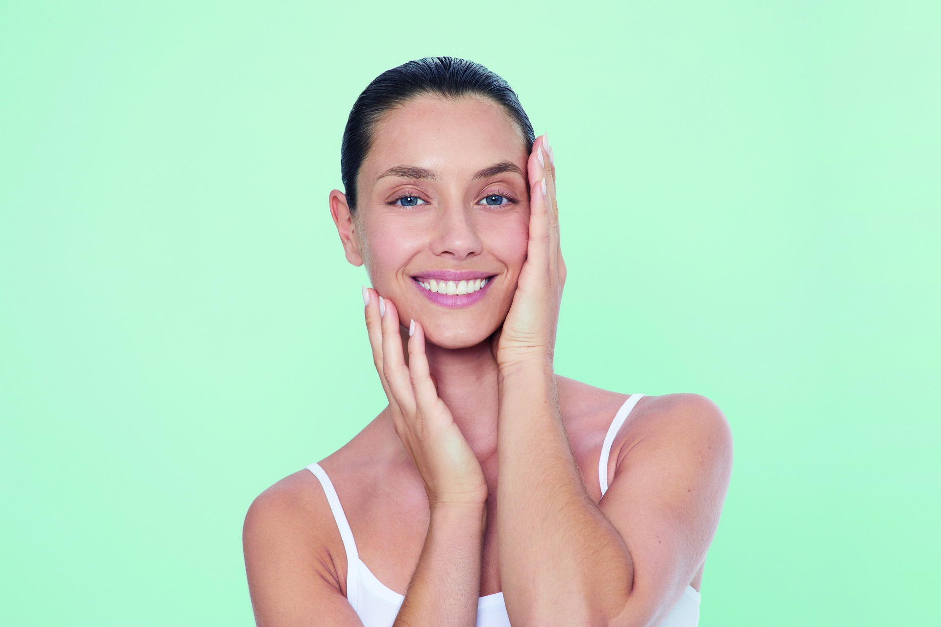 Calm, clear skin after treatment